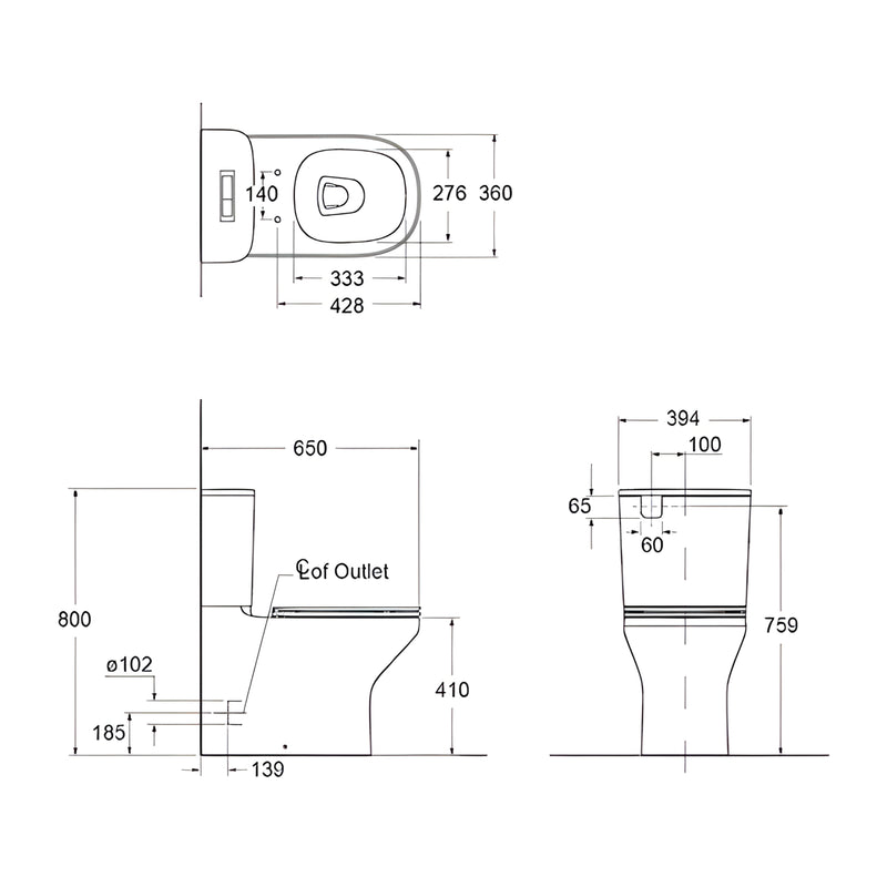 KOHLER ModernLife Back to Wall Toilet Suite