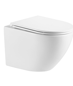 Norton66 Wall Hung Toilet Pan (Gloss White)