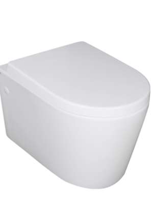 Avery Box Rim Wall Hung Gloss White Toilet